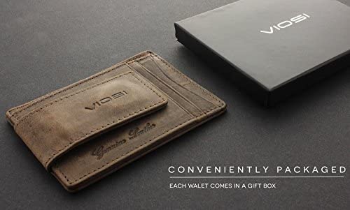 VIOSI Money Clip Leather Wallet Review
