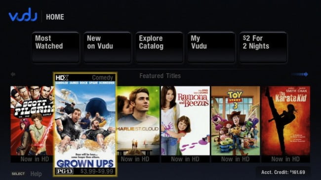 Vudu Streaming