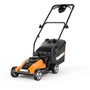 electric lawn mower|Worx electric mower