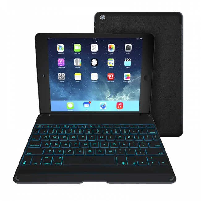 ZAGGkeys Folio Black with Backlit Keyboard 