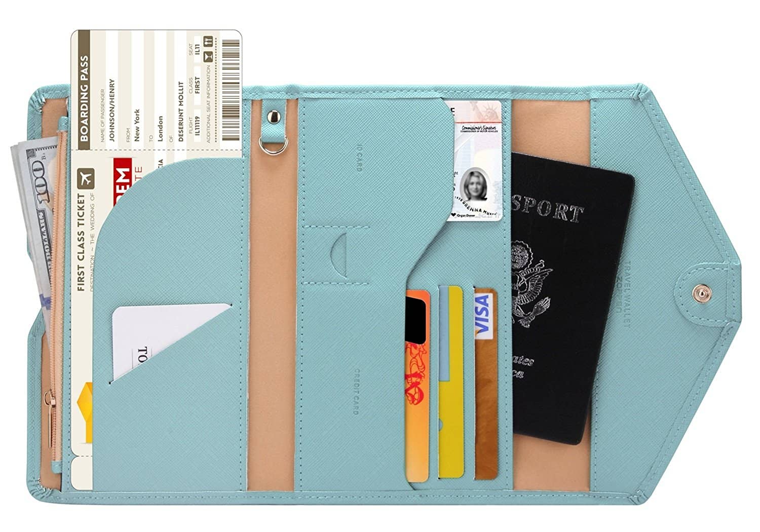 Zoppen Multi Purpose Travel Passport Wallet Review