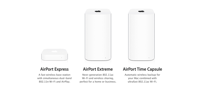 Apple Airport Variations