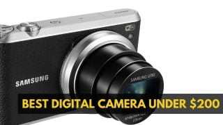Use our handy guide to get the find the top 3 digital cameras under $200|The Samsung WB350F is a fun under $200 camera for beginners.|The Canon 350 HS is a good all-around camera for its price.|A 20X optical zoom lens is the top feature for the Nikon S7000.|||