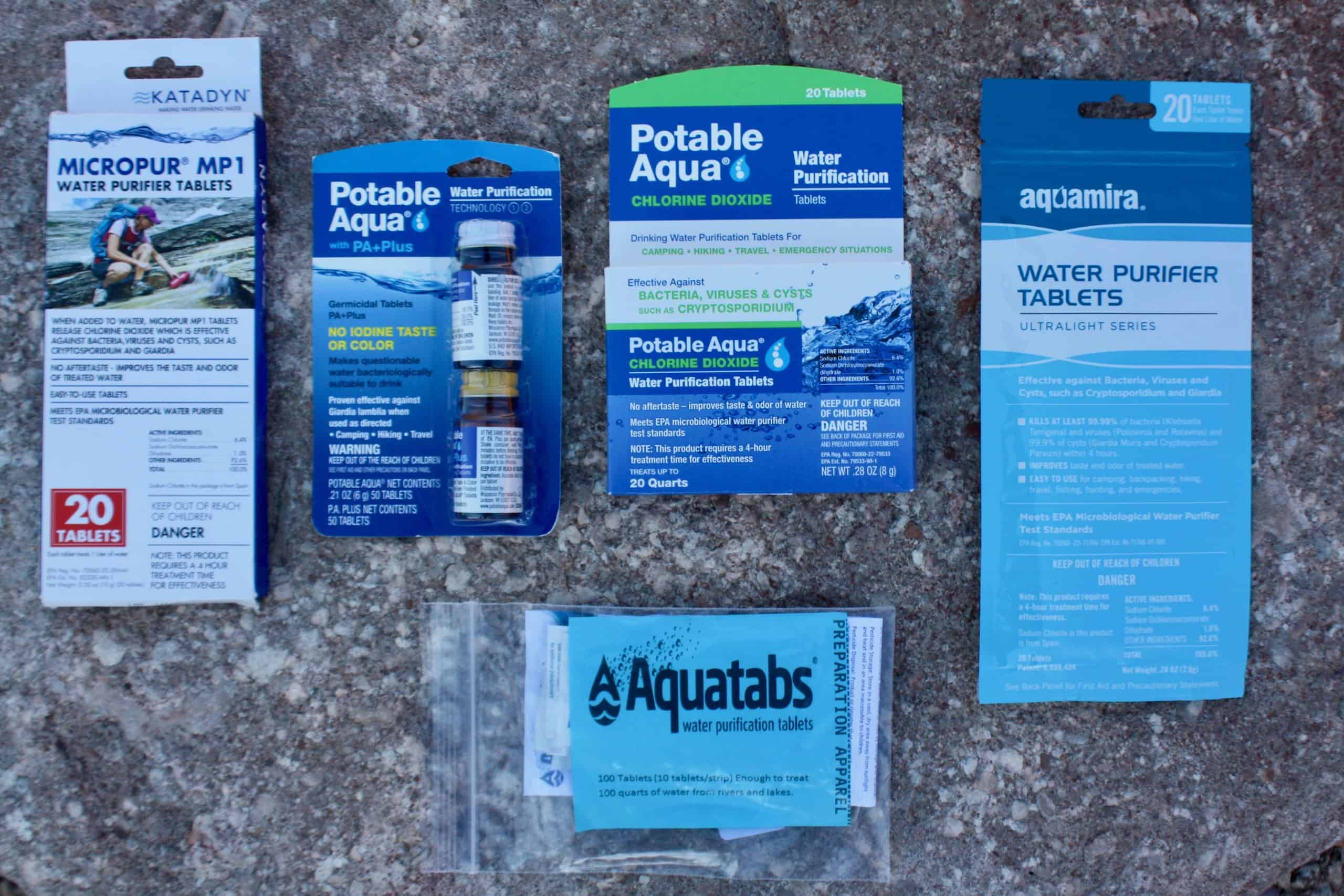 Best Water Purification Tablets for Camping