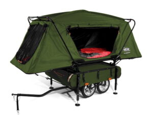 Kamp-Rite Bushtrekka Bicycle Camper Trailer Lets You Bike to Your Campsite