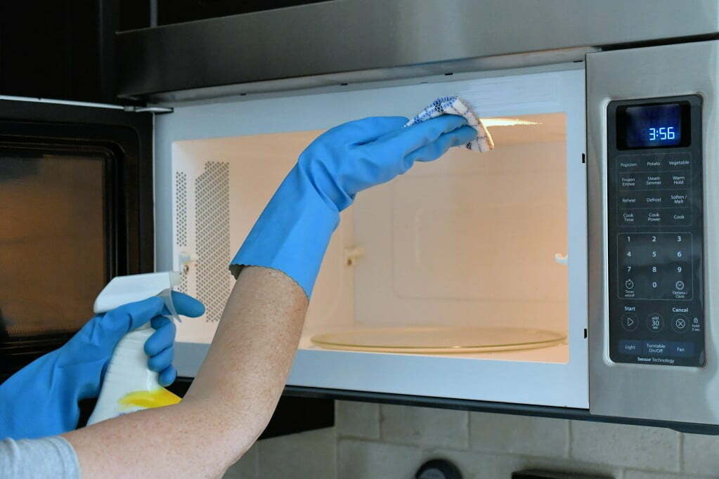 Can You Clean a Microwave With Bleach?