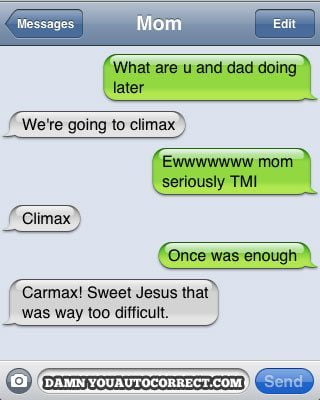 20 Parental Autocorrect Texts Turned Sexual (list)