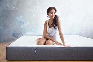 A review of the Casper Mattress.|The Casper materials.|The Casper comes in a box