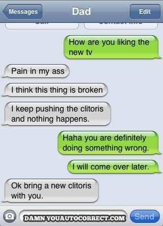 20 Parental Autocorrect Texts Turned Sexual (list)