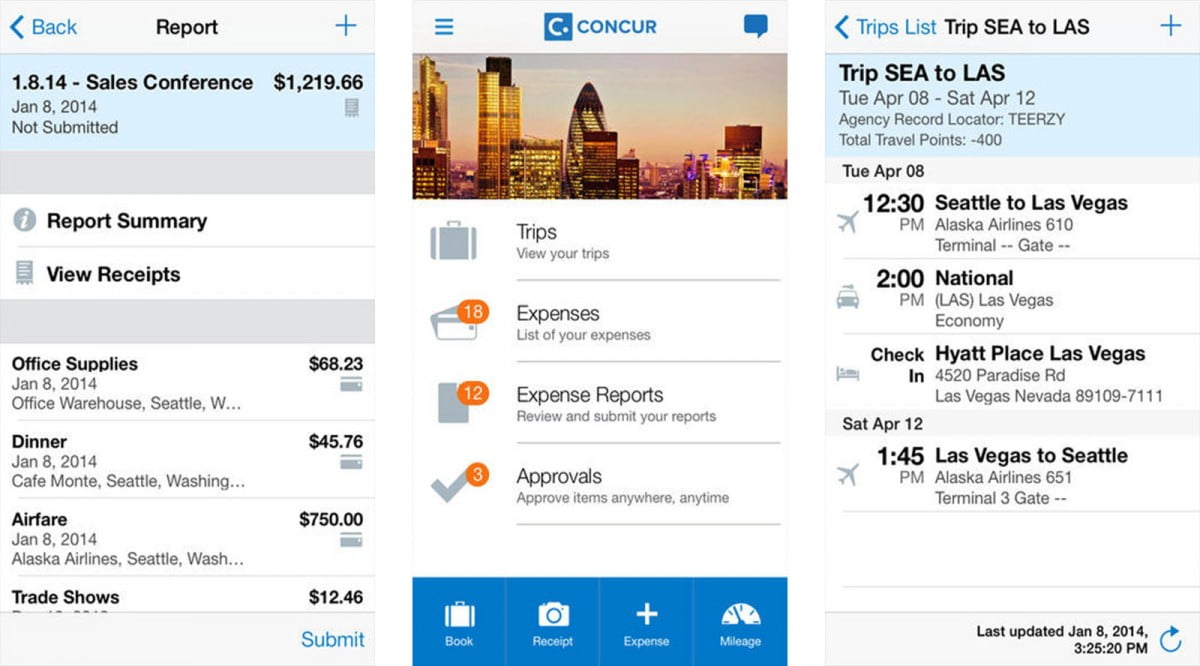 concur best budget app