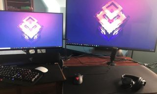 Connecting a TV as a Second Monitor