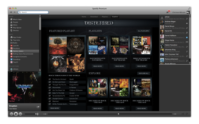 disturbed_spotify_app