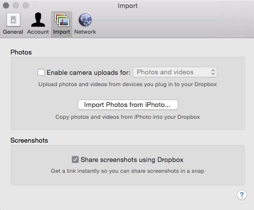 How Does Dropbox Work 5 Dropbox Camera Upload and Screenshot