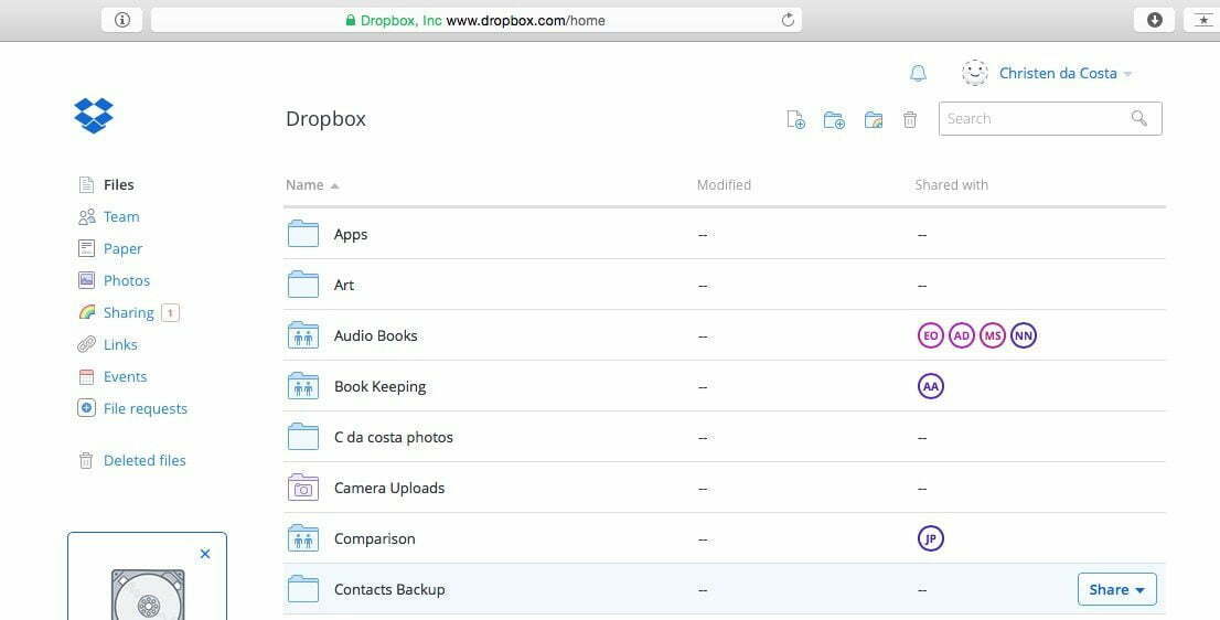 How Does Dropbox Work 4 Dropbox Web Interface