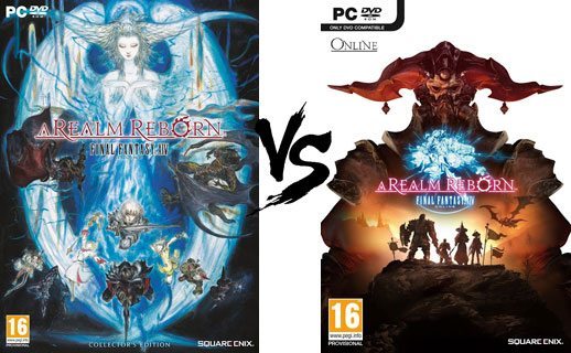 FF14 A Realm Reborn Collector vs Standard Edition