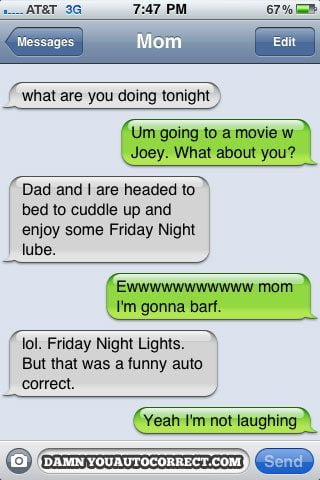 20 Parental Autocorrect Texts Turned Sexual (list)