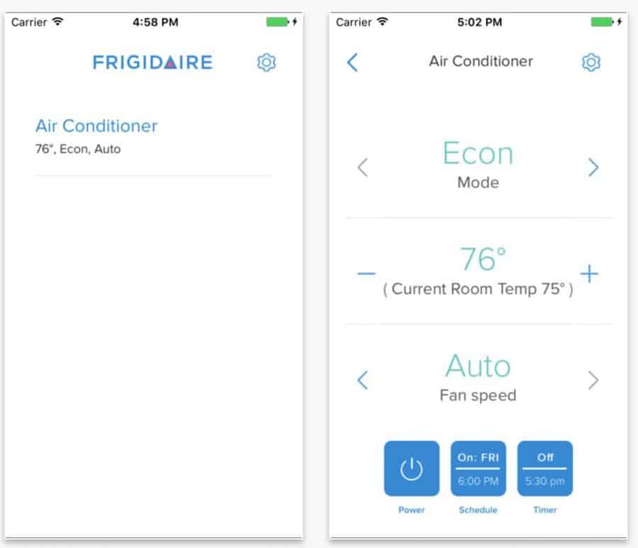 Frigidaire Smart Appliance App