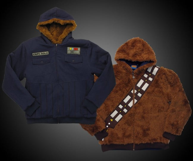 Star Wars Chewbacca Han Solo Reversible Hoodie