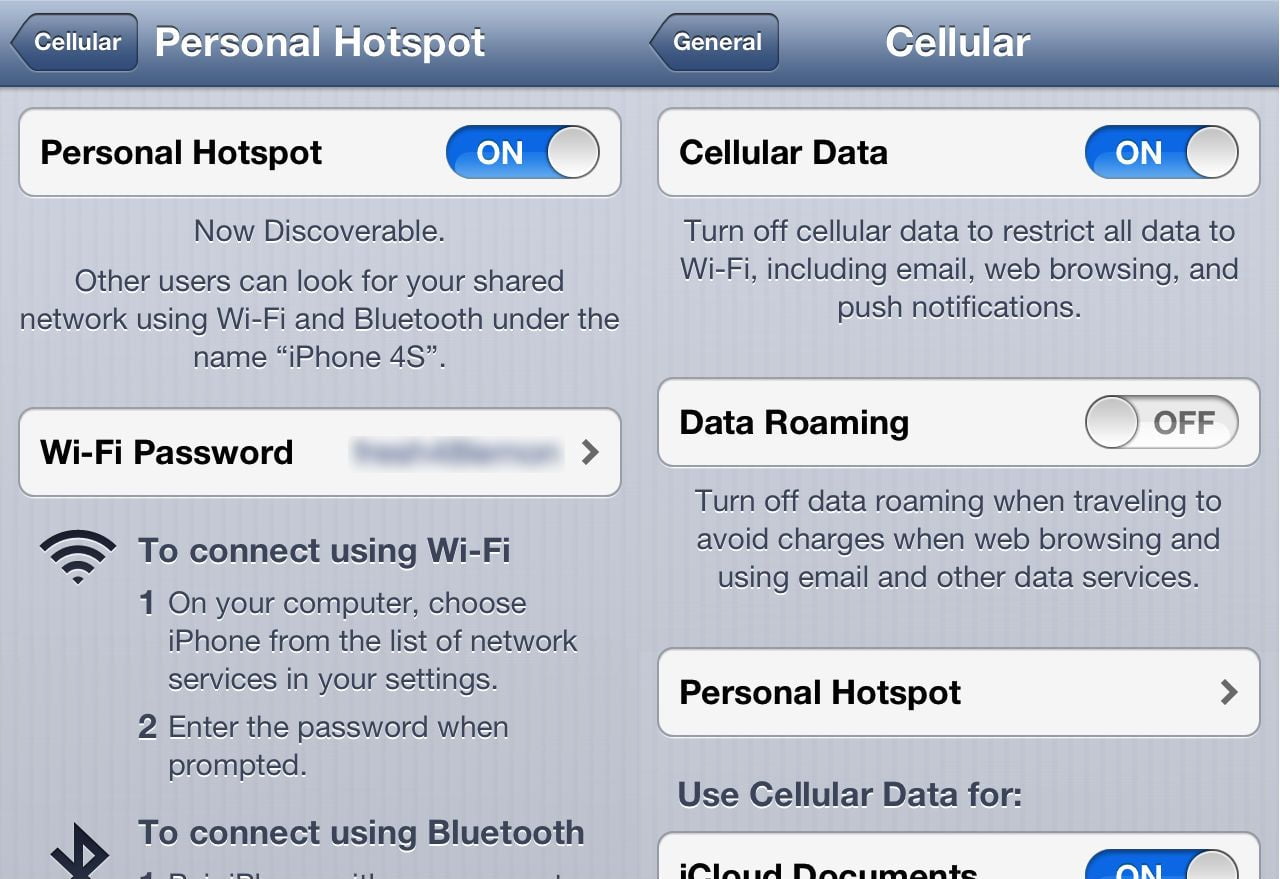 How to Turn your iPhone into a WiFi Hotspot (how to)