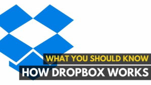 A quick guide on how dropbox work and with what devices.