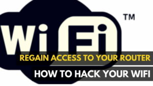 Get back your WiFi by hacking your wifi and gaining access to your router.||||||||Router Reset Button is usually on the back of the router.||||