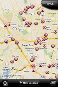 iRadar-iPhone-app-Map
