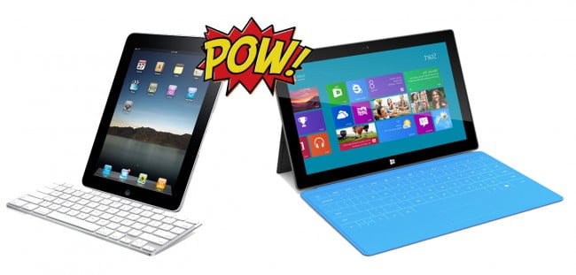 Microsoft Surface vs. Apple iPad (comparison)