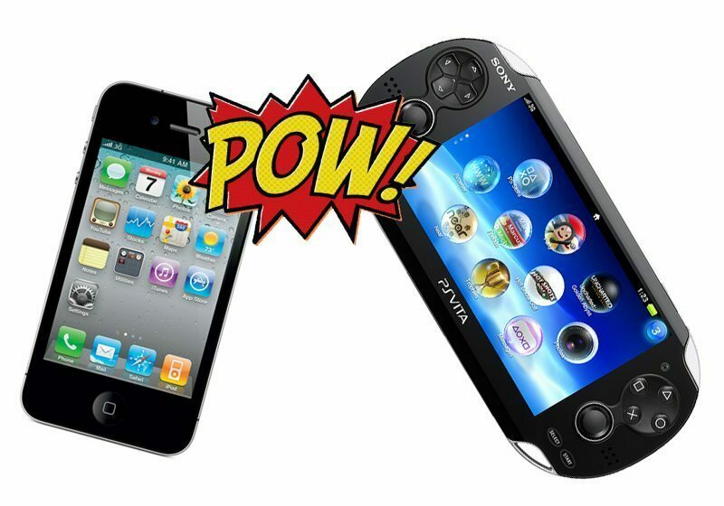 iPhone 4S vs. Playstation Vita (comparison)