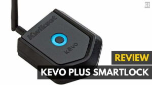 A hands on review of the Kevo Plus smartlock.|A Kevo Plus review|Review of the Kwikset Kevo Plus.|The Kevo Plus app lock status