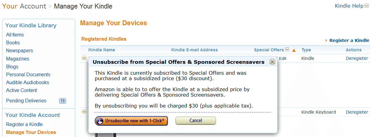 How to Turn Off Ads on the $79 Kindle (how to)