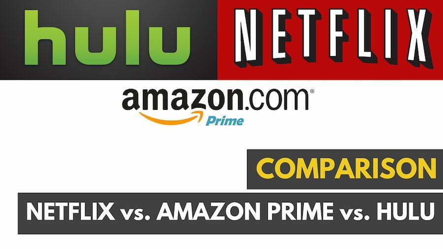 Netflix vs. Amazon Prime vs. Hulu Plus