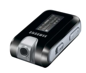 Samsung’s Tiny MP3 Player: YP-F2