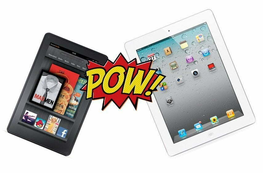 Kindle Fire vs iPad 2 (comparison)