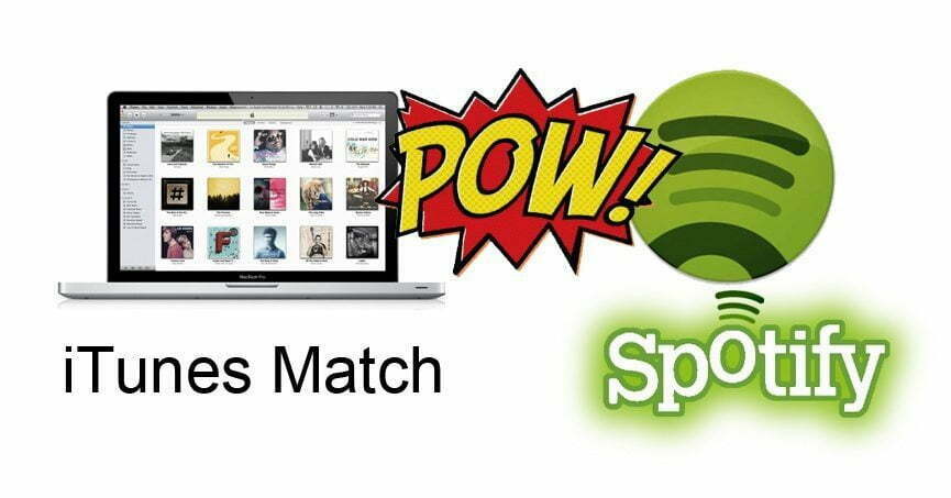 Spotify vs iTunes Match (comparison)