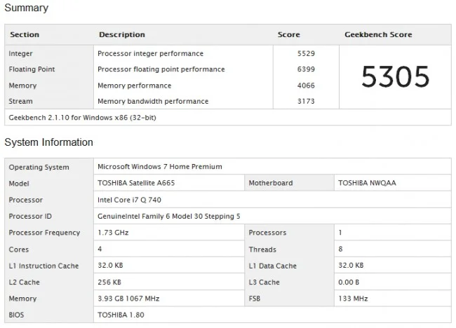 Toshiba Satellite A665-S6092 Laptop Review