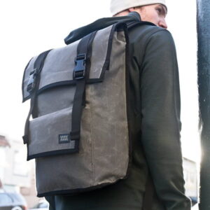 Mission Workshop Waxed Canvas Backpack