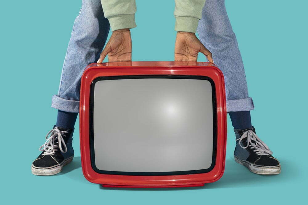 What is a CRT TV?
