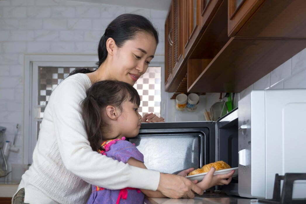 What Size Microwave Fits a Dinner Plate?